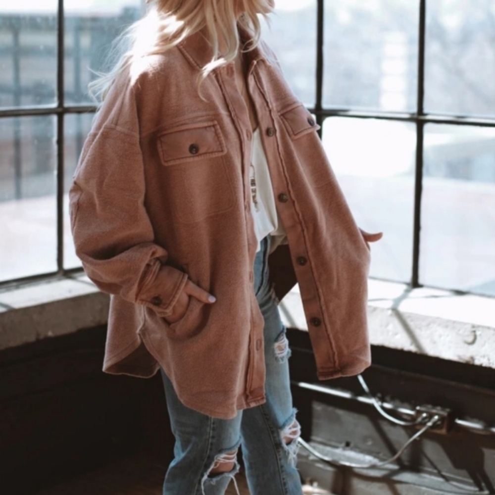 Free People Ruby Jacket In Cider L